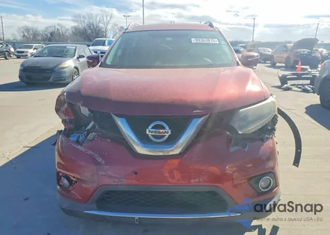 2014 Nissan Rogue S из США, поврежденный, VIN 5N1AT2MT2EC826961